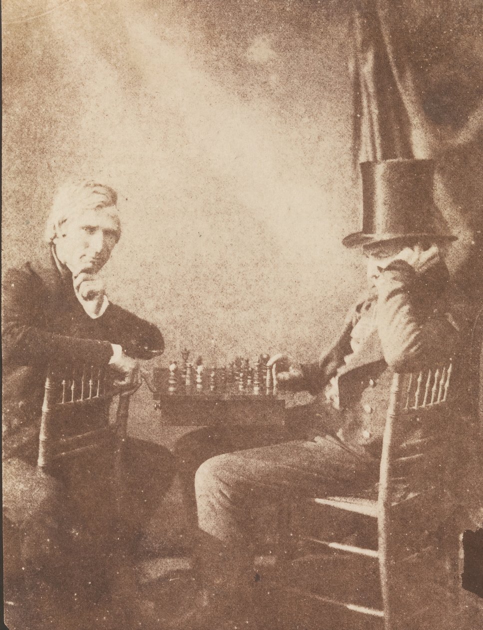 Shakinpelaajat, n. 1845. tekijältä Likely by Antoine François Jean Claudet.