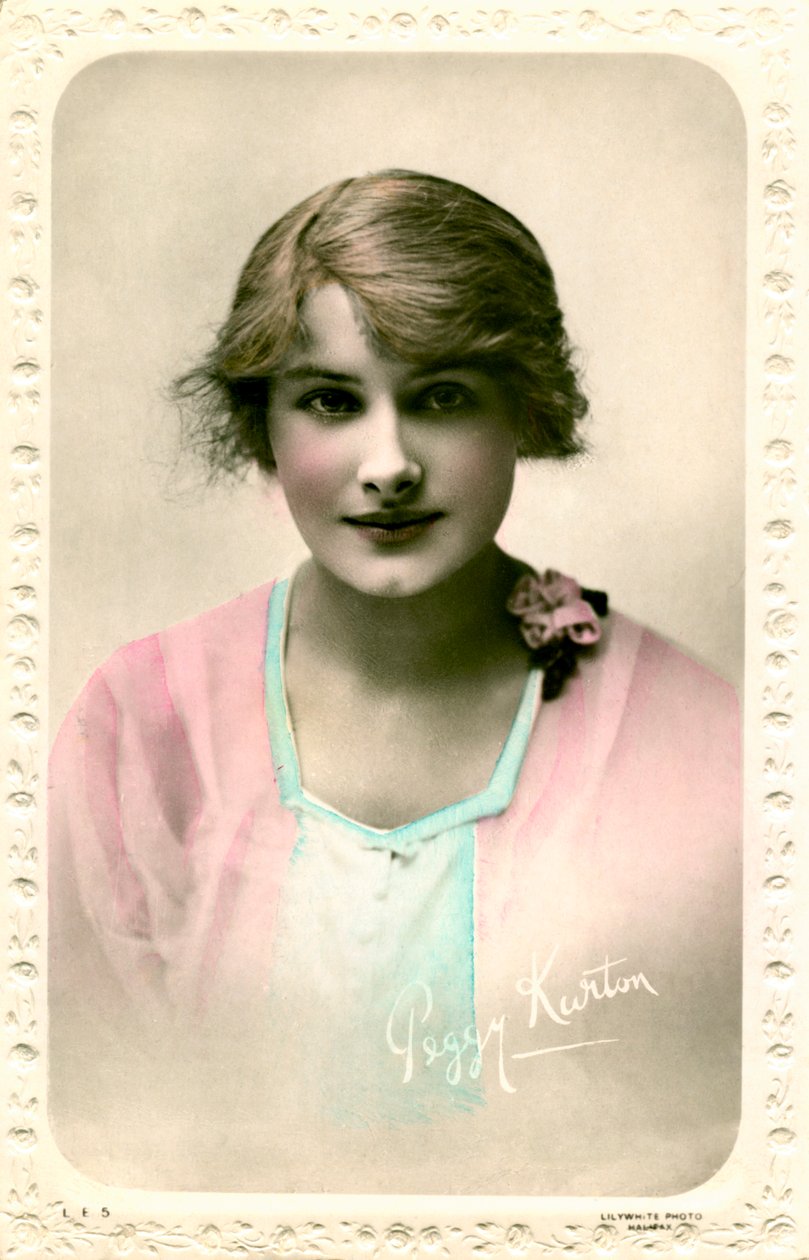 Peggy Kurton, näyttelijä, 1900-luvun alku. tekijältä Lilywhite Photo
