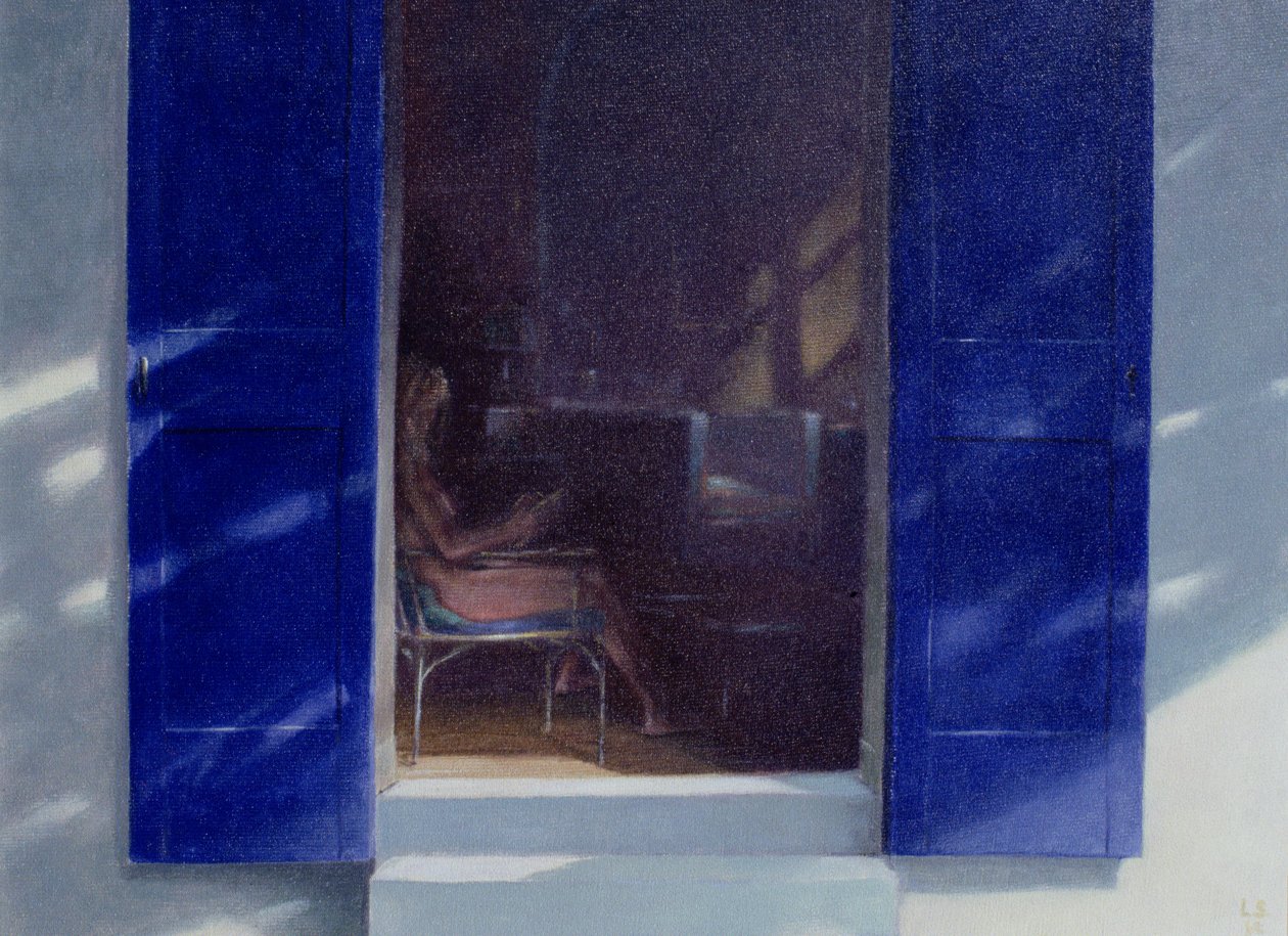 Siniset ikkunaluukut, 1985 tekijältä Lincoln Seligman