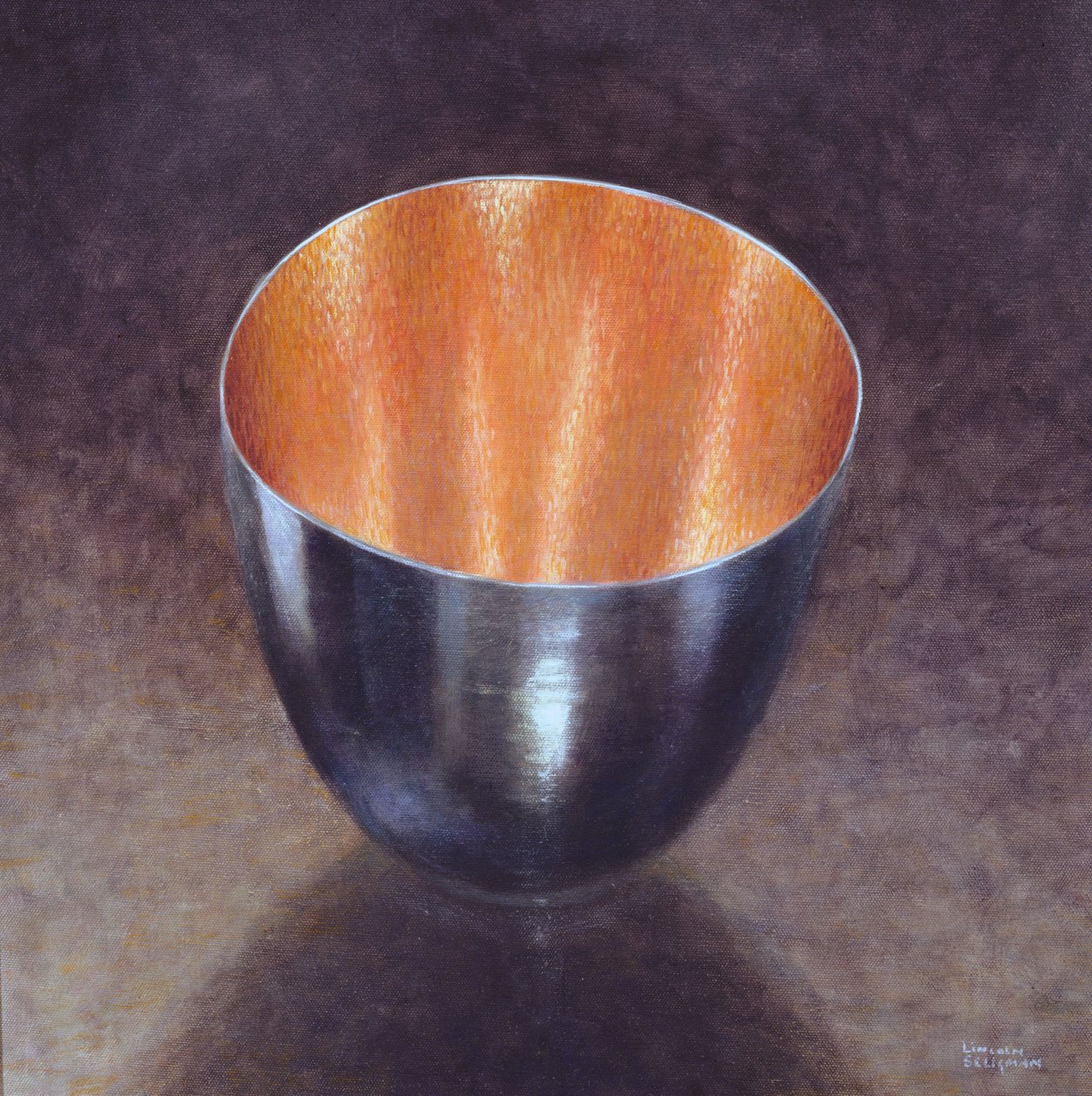 Teräskulho, 2005 (akryyli) tekijältä Lincoln Seligman