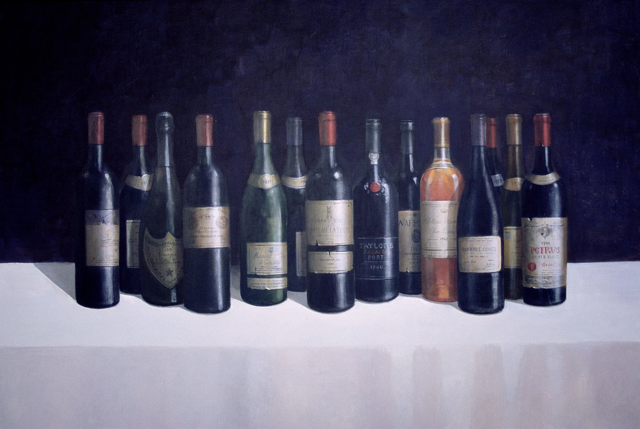 Winescape, 1998 (akryyli aluksella) tekijältä Lincoln Seligman