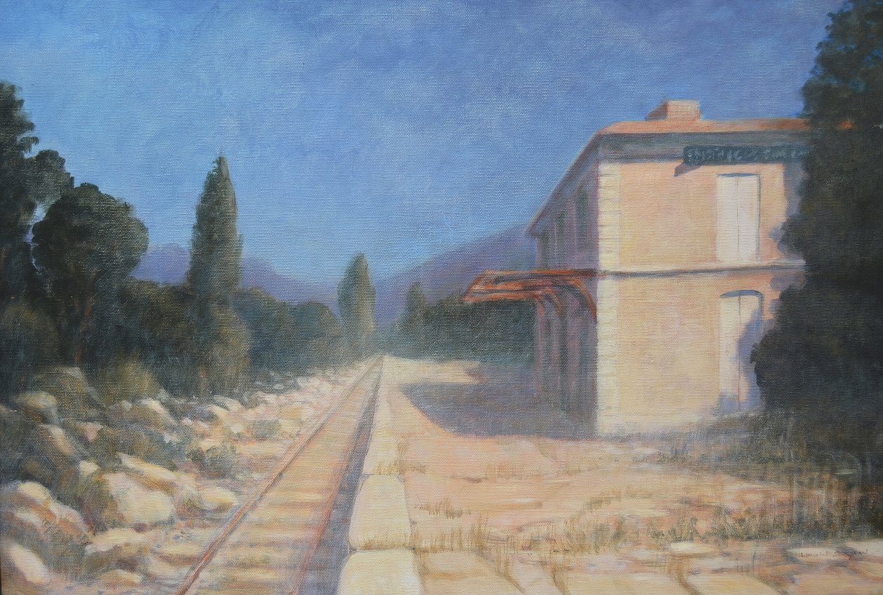 Entraiguesin asema, Provence tekijältä Lincoln Seligman