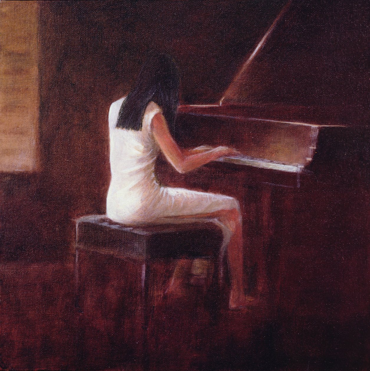Pianisti, Hanoi (öljy kankaalle) tekijältä Lincoln Seligman