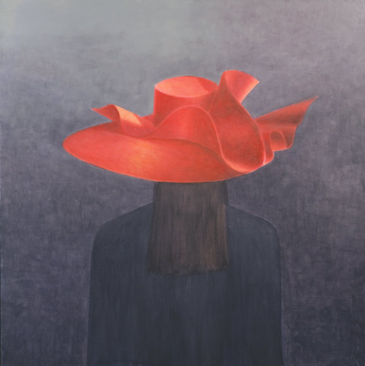 Red Hat, 2004 (akryyli kankaalle) tekijältä Lincoln Seligman