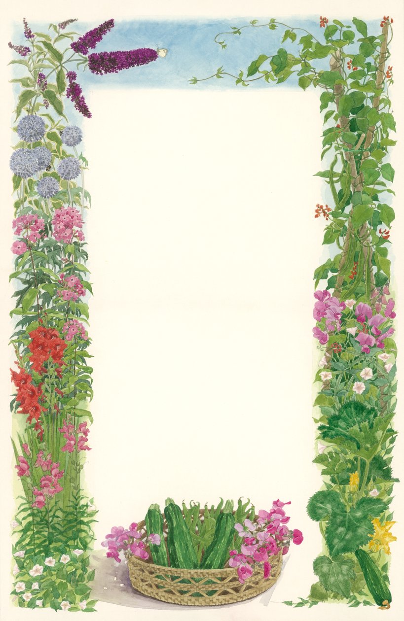 elokuu, 1993 (wc paperilla) tekijältä Linda Benton