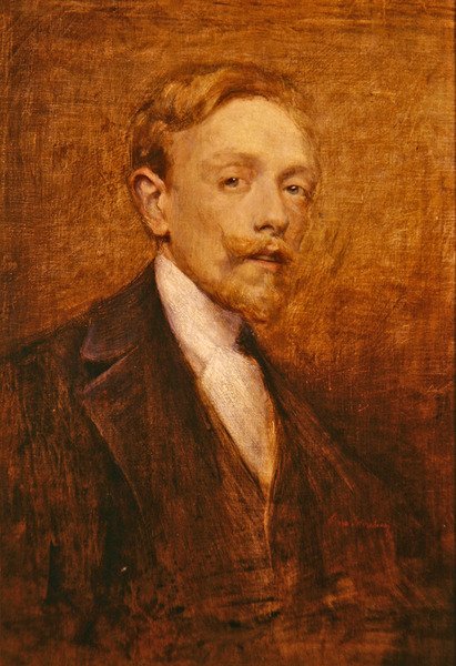 Omakuva, 1900 tekijältä Lino Selvatico