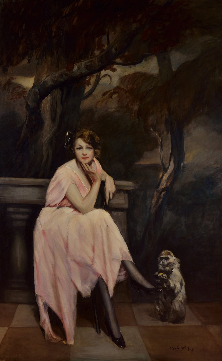 Miss in Pink, 1923. tekijältä Lino Selvatico