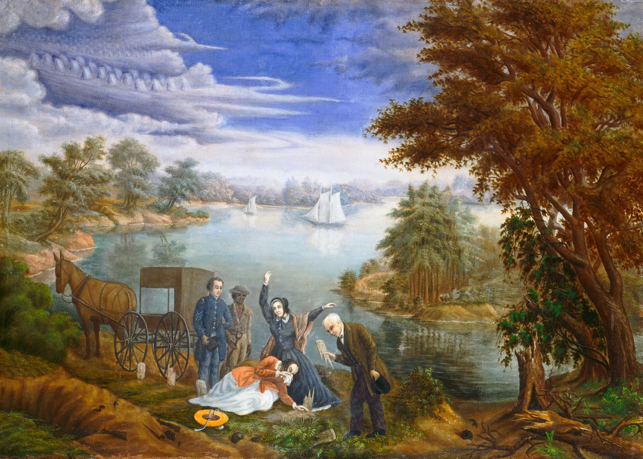 Exhumation, c. 1890. tekijältä Linton Park