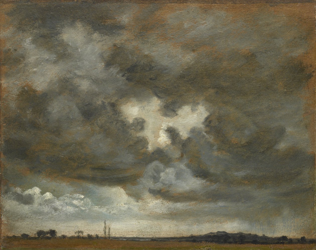 Pilvitutkimus, n. 1850 tekijältä Lionel Constable