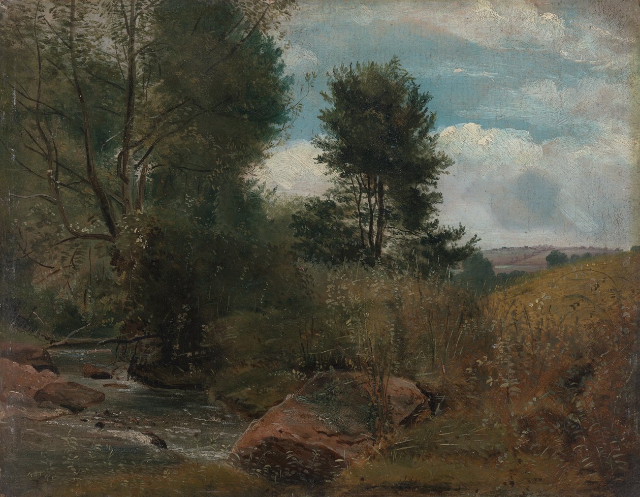 Näkymä Sid-joelle, lähellä Sidmouthia tekijältä Lionel Constable