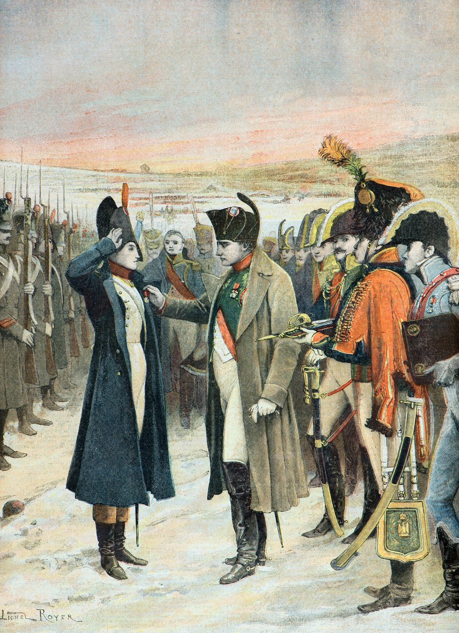 Napoleon koristaa Marie Jeanne Schellinckin vuonna 1808. tekijältä Lionel Noel Royer