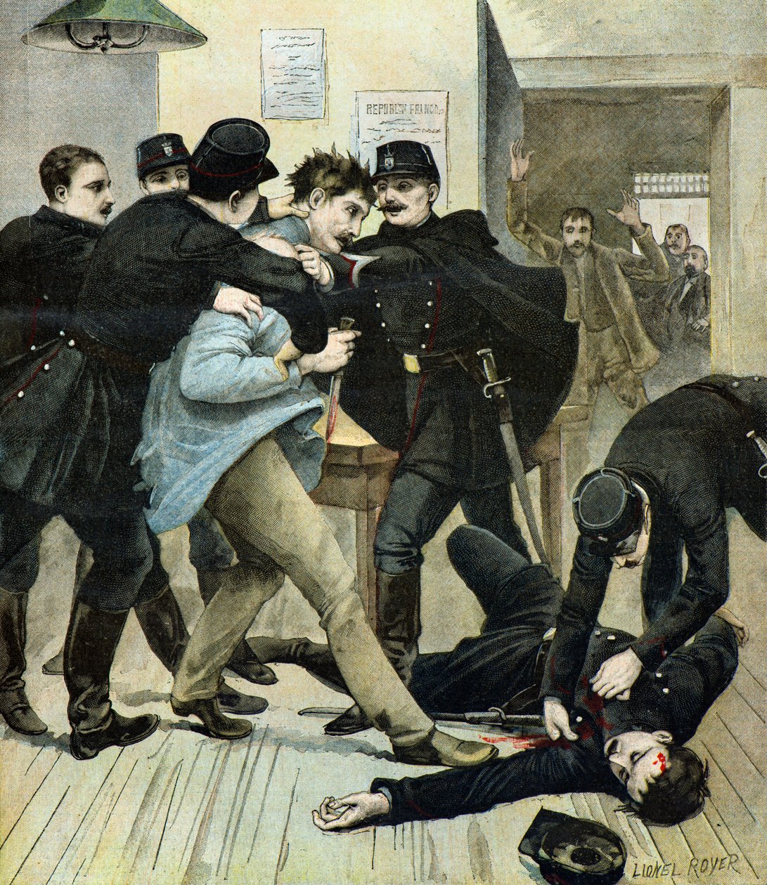 Anarkisti Le Gagneux tekijältä Lionel Noel Royer