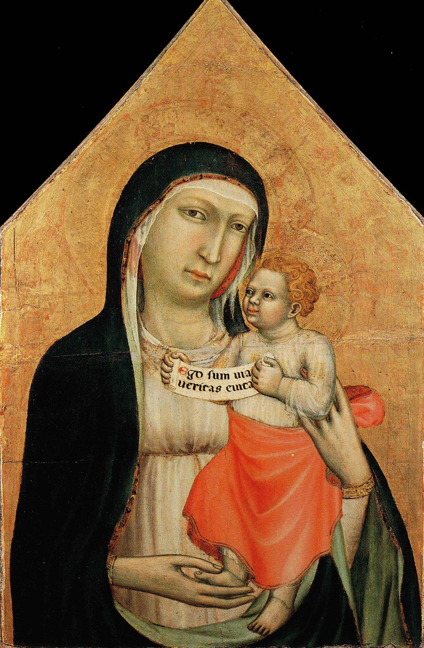 Madonna col bambino (1310-1320) tekijältä Lippo di Benivieni