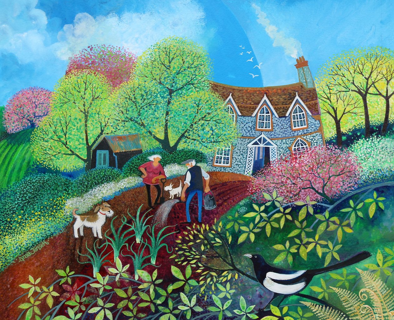 Country folk, 2018 tekijältä Lisa Graa Jensen