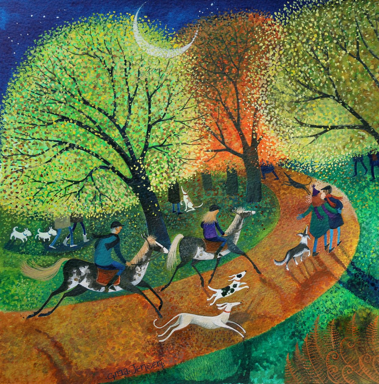 Iltamatka, 2018 tekijältä Lisa Graa Jensen