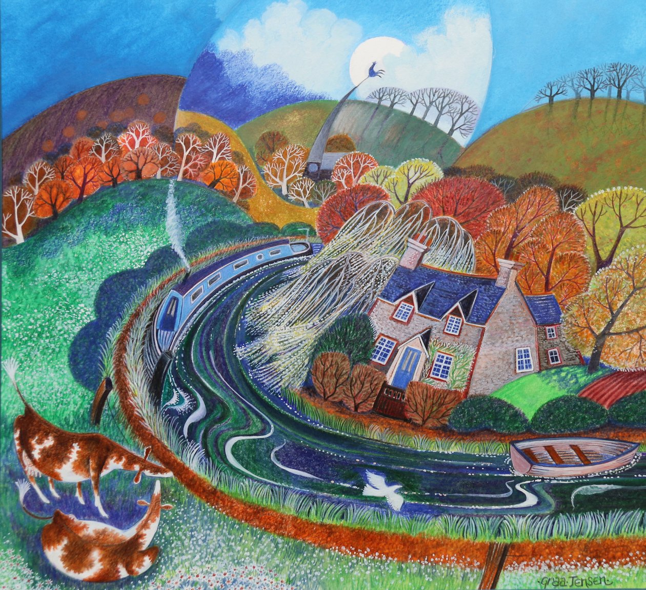 St. Catherines, Wey-joki, 2019 tekijältä Lisa Graa Jensen