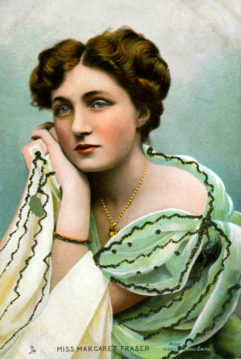 Margaret Fraser, näyttelijä, 1906. tekijältä Lizzie Caswall Smith