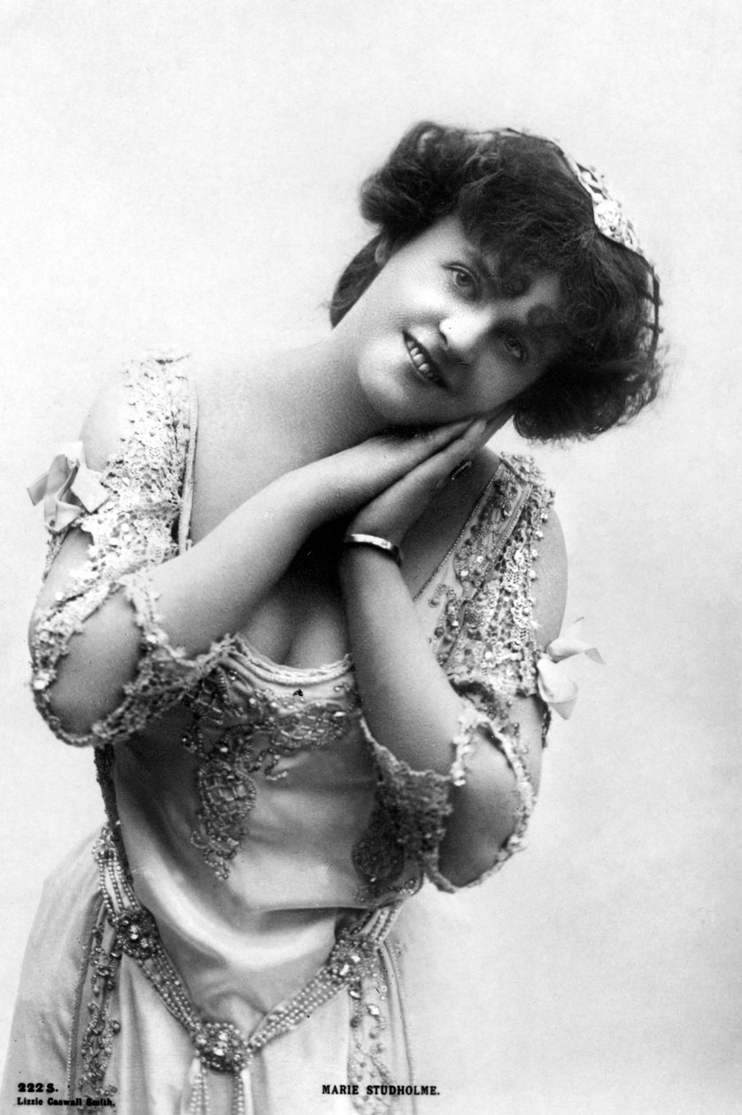 Marie Studholme 1875-1930, englantilainen näyttelijä, 1900-luku. tekijältä Lizzie Caswall Smith