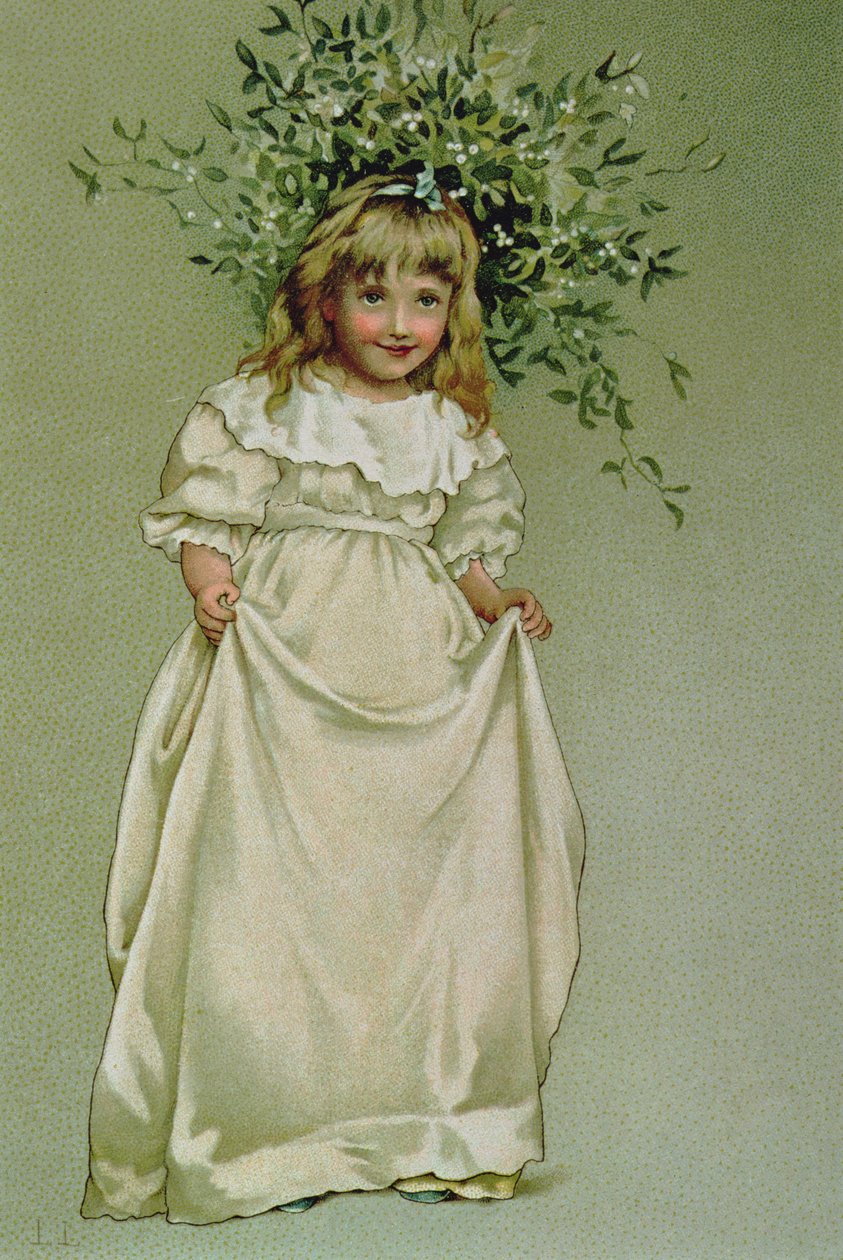 Mistelin alla, 1800-luku tekijältä Lizzie Mack