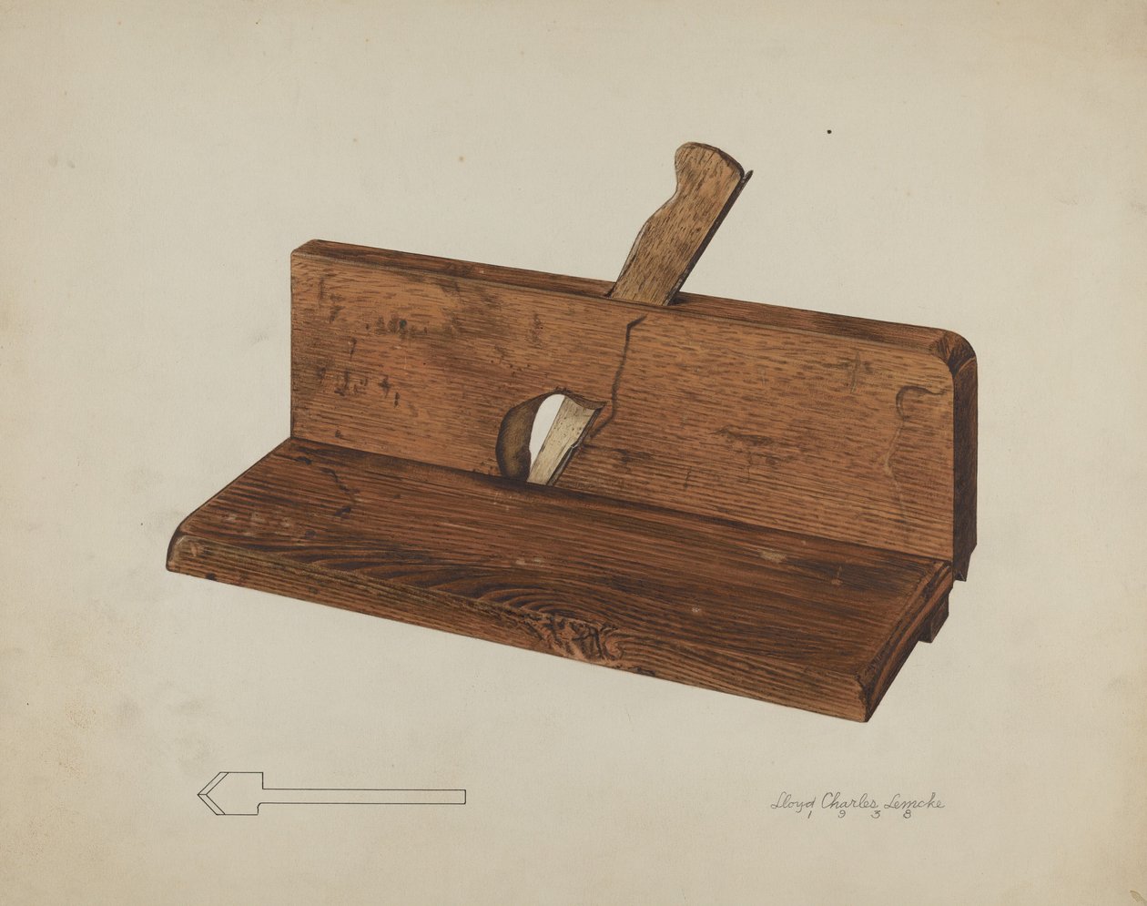 Rabbet-lentokone, 1938. tekijältä Lloyd Charles Lemcke