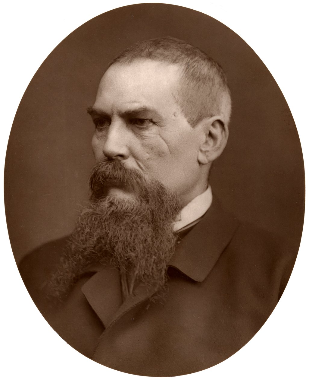 Kapteeni Richard Burton, brittiläinen tutkimusmatkailija, kirjailija, sotilas ja diplomaatti, 1876. tekijältä Lock and Whitfield