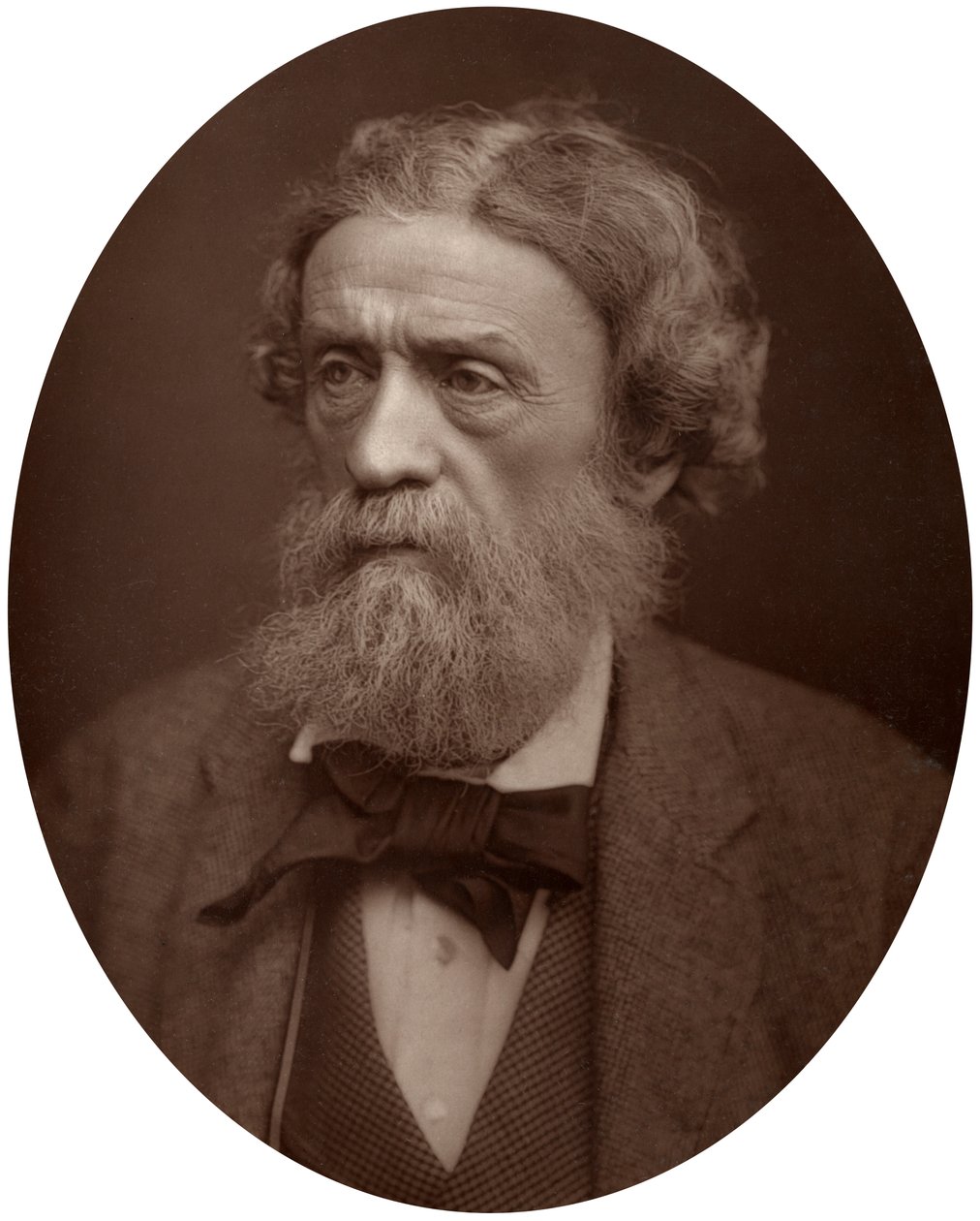 Charles Thomas Newton, CB, DCL, arkeologian professori University College Londonissa, 1883. tekijältä Lock and Whitfield
