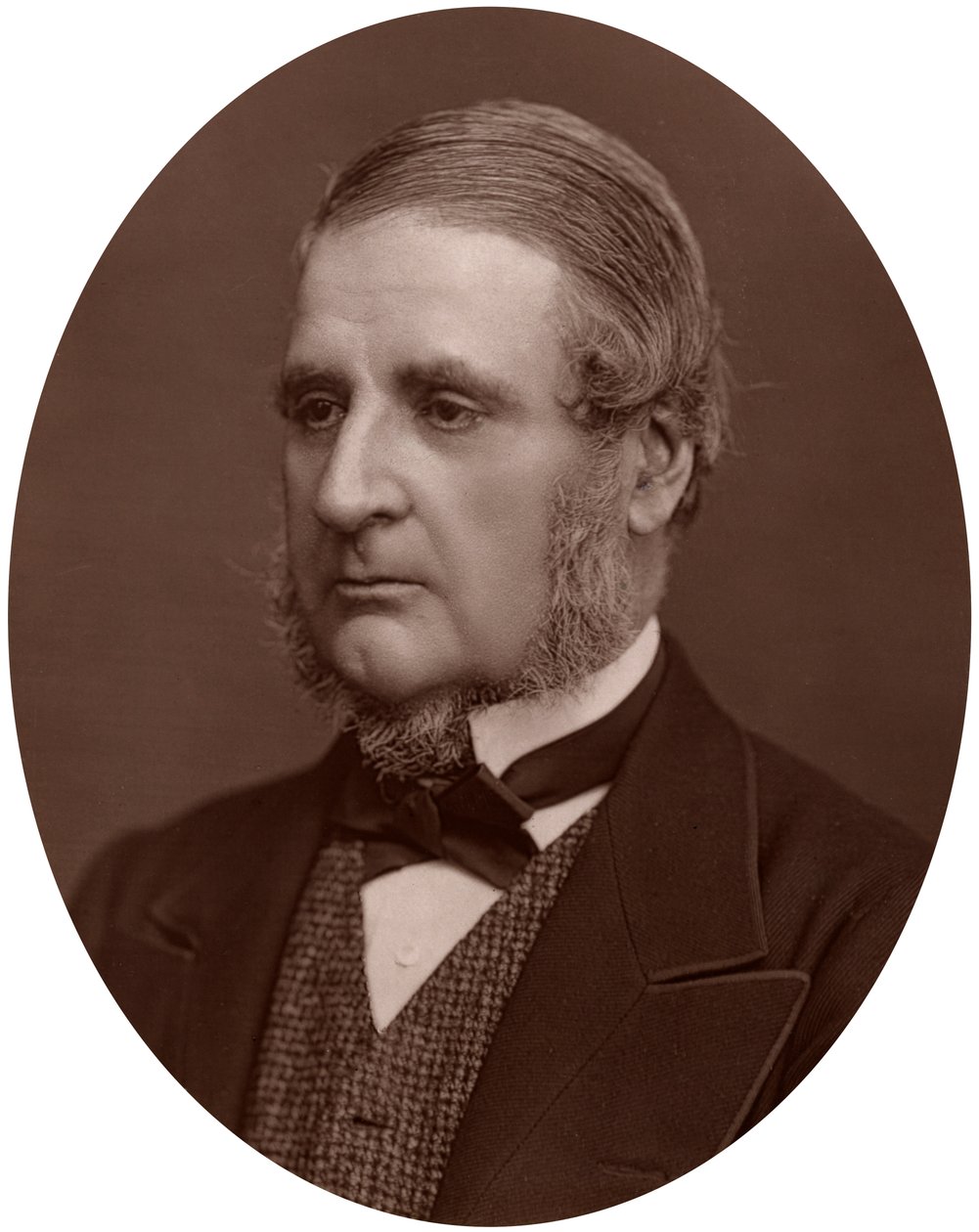 Edward Matthew Ward, historiallinen taidemaalari, 1878. tekijältä Lock and Whitfield