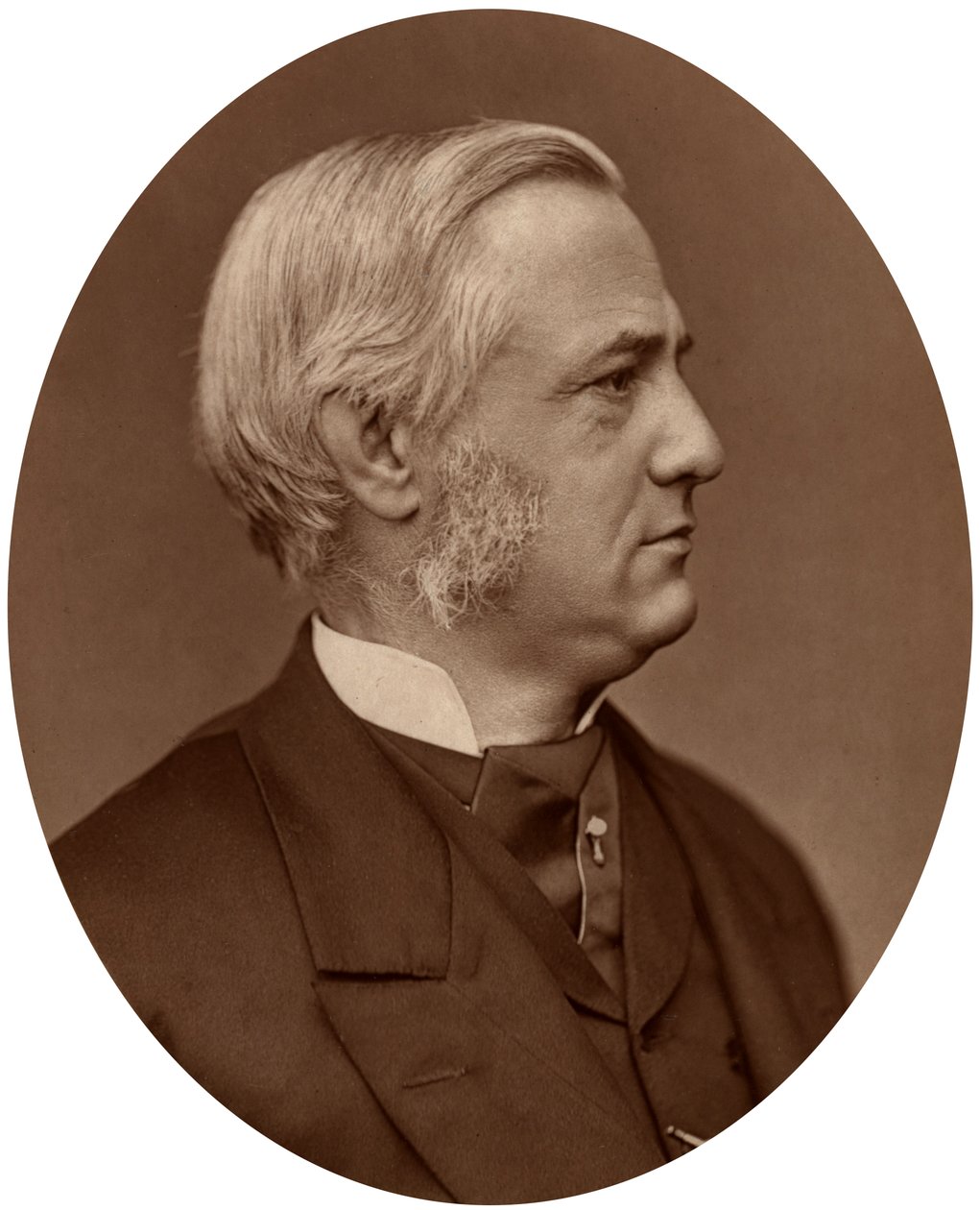 Frederick Max Muller, vertailevan filologian professori Oxfordin yliopistossa, 1878. tekijältä Lock and Whitfield