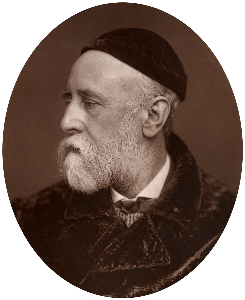 George Frederick Watts, taiteilija ja kuninkaallinen akateemikko, 1882. tekijältä Lock and Whitfield