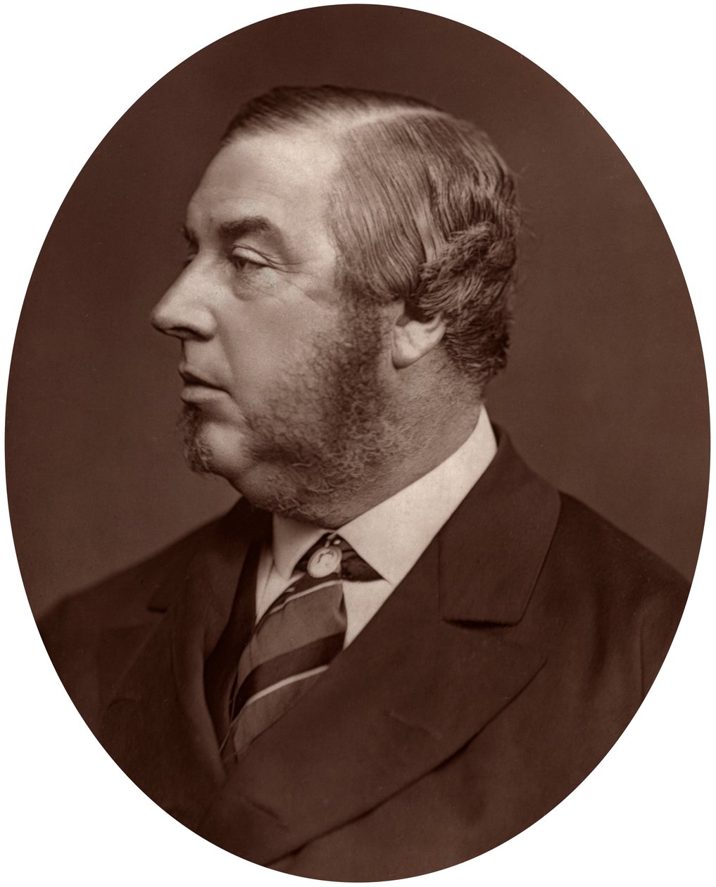 George Sclater-Booth kansanedustaja, paikallishallinnon puheenjohtaja, 1878. tekijältä Lock and Whitfield