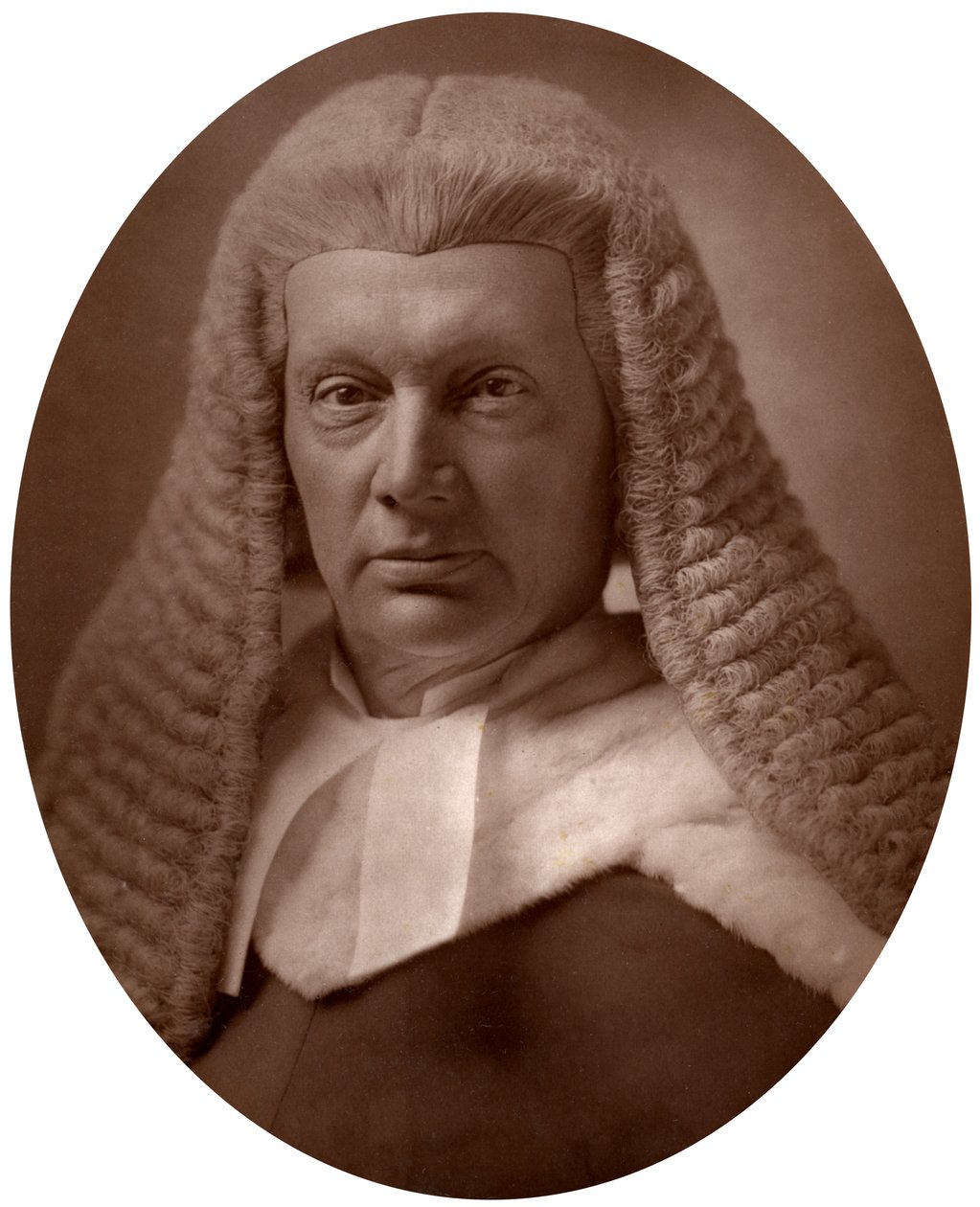 Kunnia Sir Joseph William Chitty, High Court of Justicen tuomari, 1883. tekijältä Lock and Whitfield