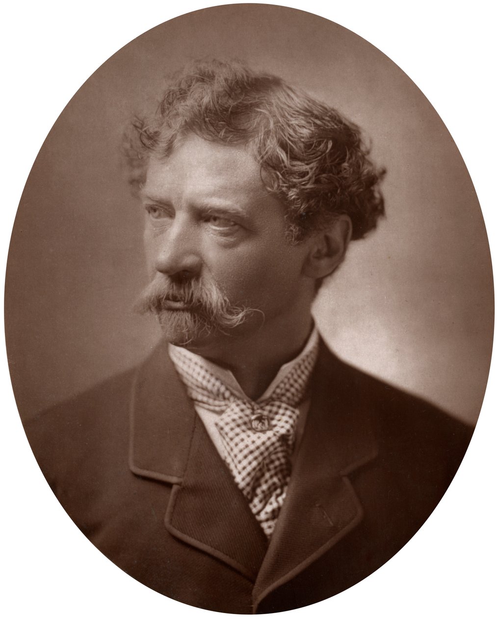 Joseph Edgar Boehm, RA, brittiläinen kuvanveistäjä, 1883. tekijältä Lock and Whitfield