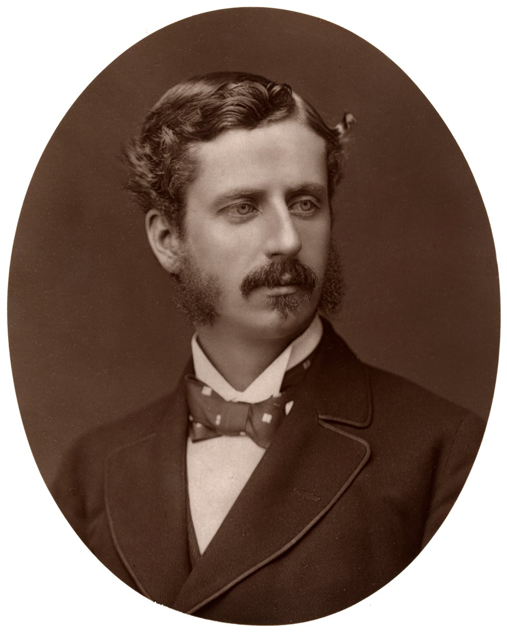 Lordi George Hamilton, kansanedustaja, Intian alivaltiosihteeri, 1876. tekijältä Lock and Whitfield