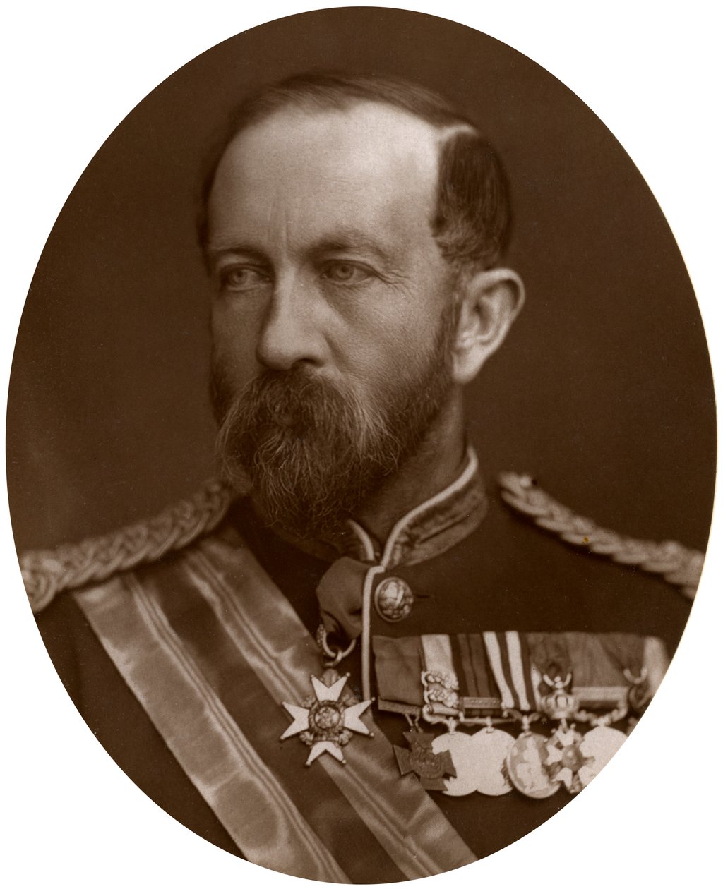 Kenraalimajuri Sir Henry Evelyn Wood, VC, KCB, brittiläinen sotilas, 1883. tekijältä Lock and Whitfield