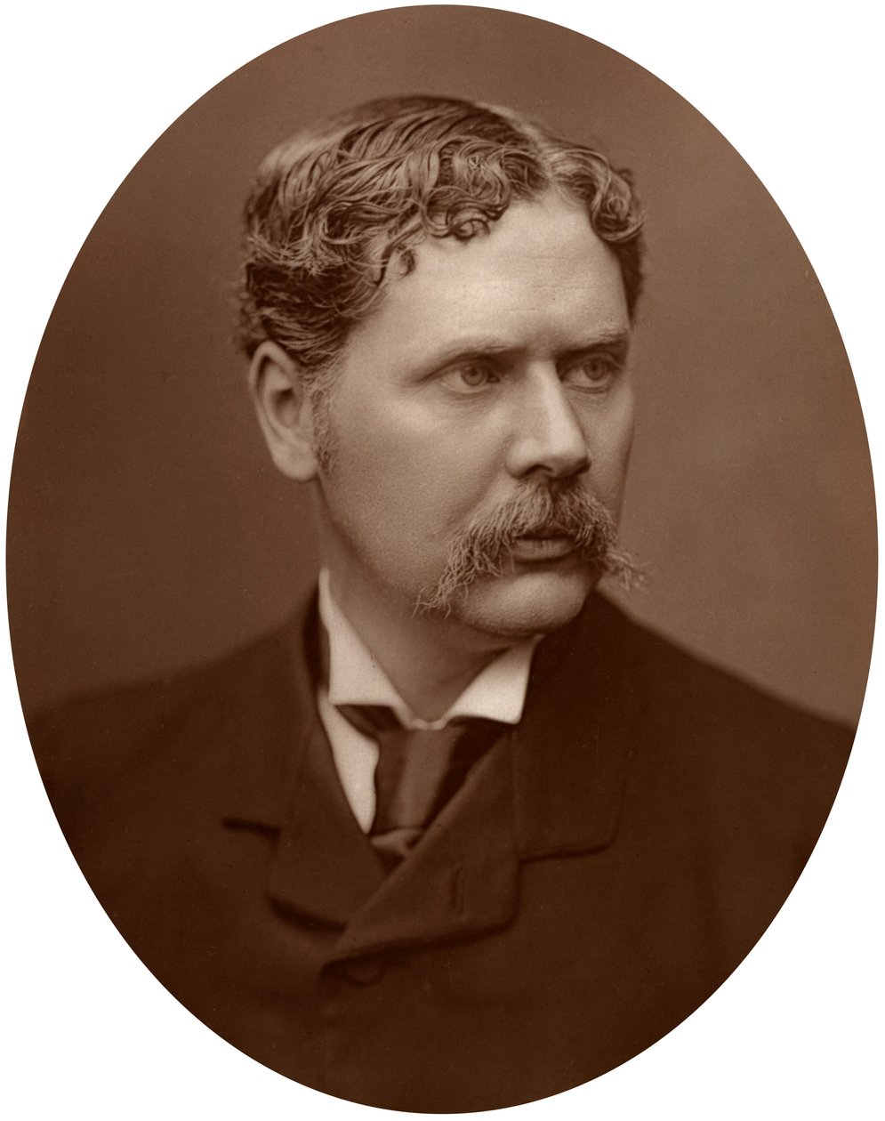 Marcus Stone, taiteilija ja Royal Academyn liittolainen, 1882. tekijältä Lock and Whitfield