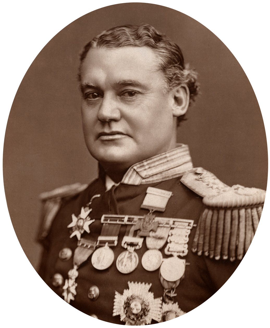 Kontra-amiraali Sir William Nathan Wright Hewett, 1882. tekijältä Lock and Whitfield