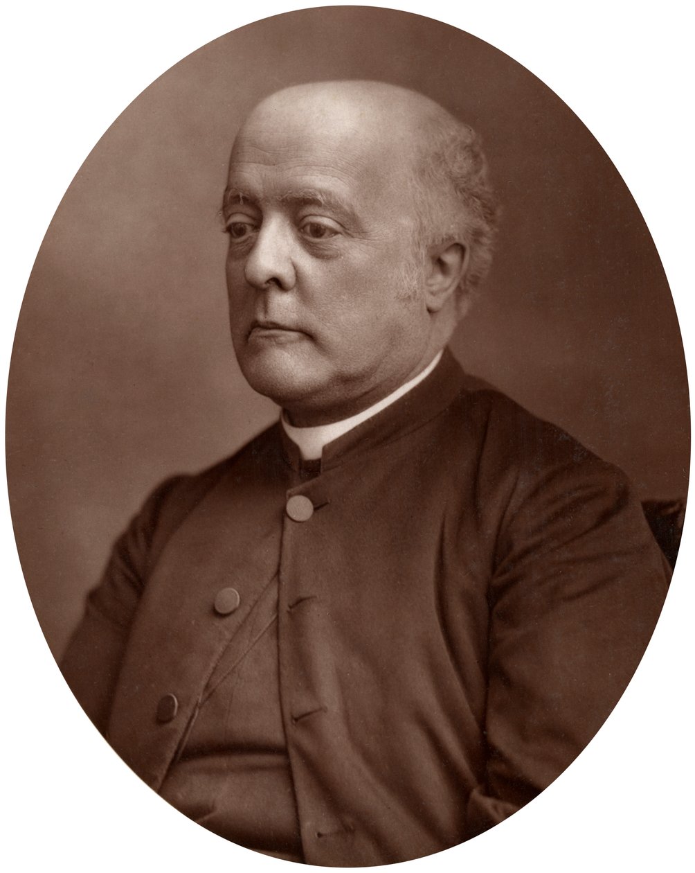 Pastori Frederick A Gore Ouseley, Bart, musiikin professori Oxfordin yliopistossa, 1883. tekijältä Lock and Whitfield
