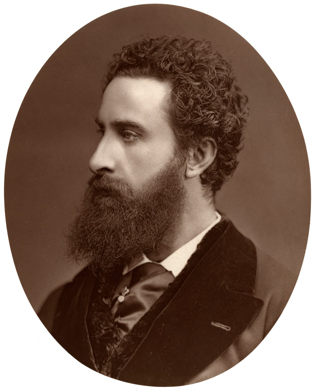 Oikea Hon Lord Lytton, Intian varakuningas, 1876. tekijältä Lock and Whitfield