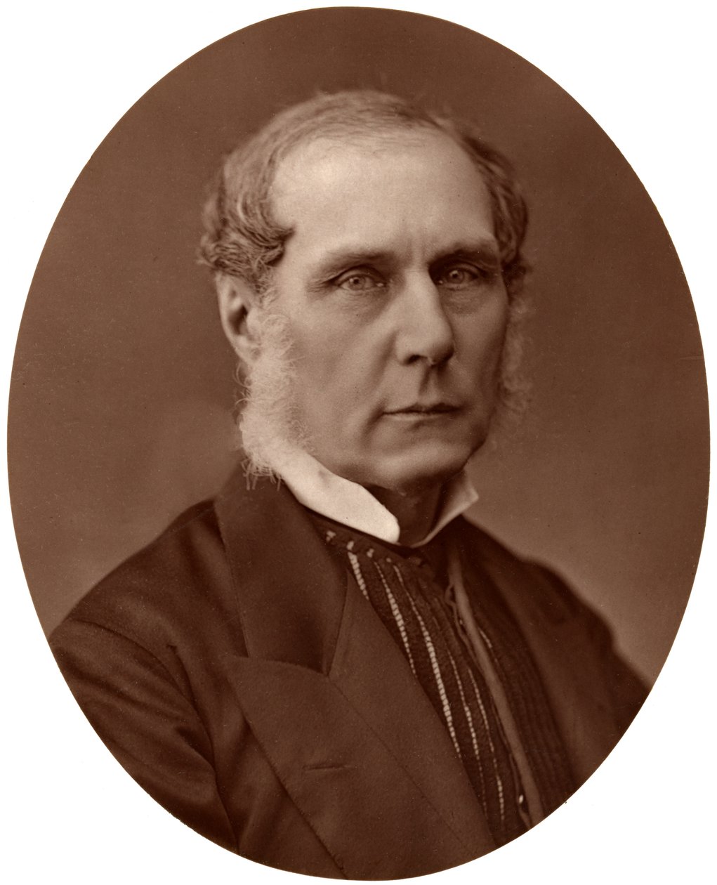 Oikea Hon Lord Selborne, Englannin entinen lordi korkeakansleri, 1876. tekijältä Lock and Whitfield