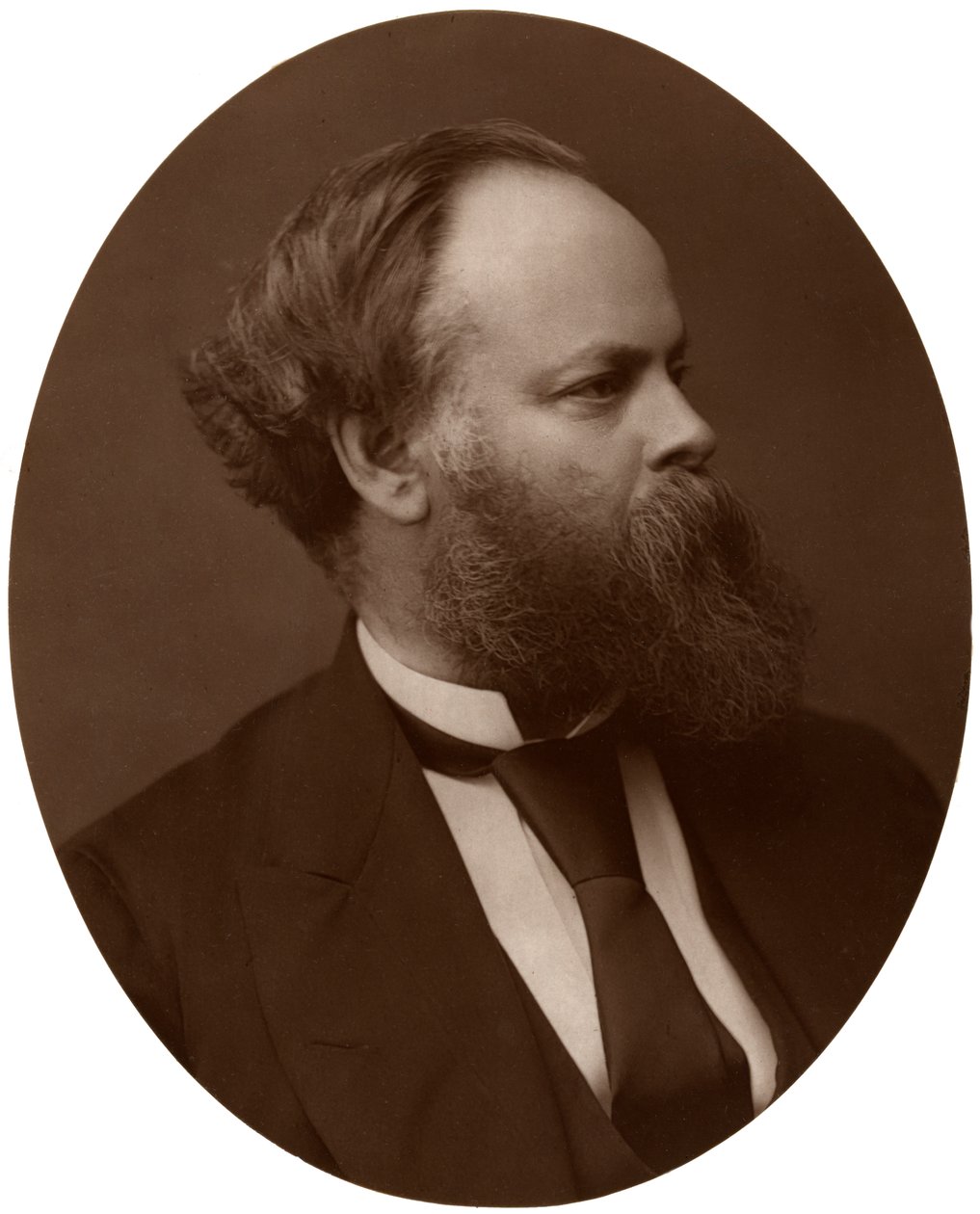 Samuel Plimsoll, Esq, kansanedustaja, brittiläinen liberaalipoliitikko ja sosiaalinen uudistaja, 1876. tekijältä Lock and Whitfield