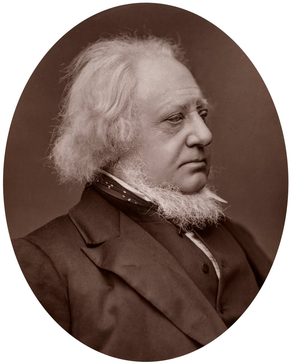 Sir Henry Cole, KCB, brittiläinen suunnittelija, virkamies ja kirjailija, 1877. tekijältä Lock and Whitfield