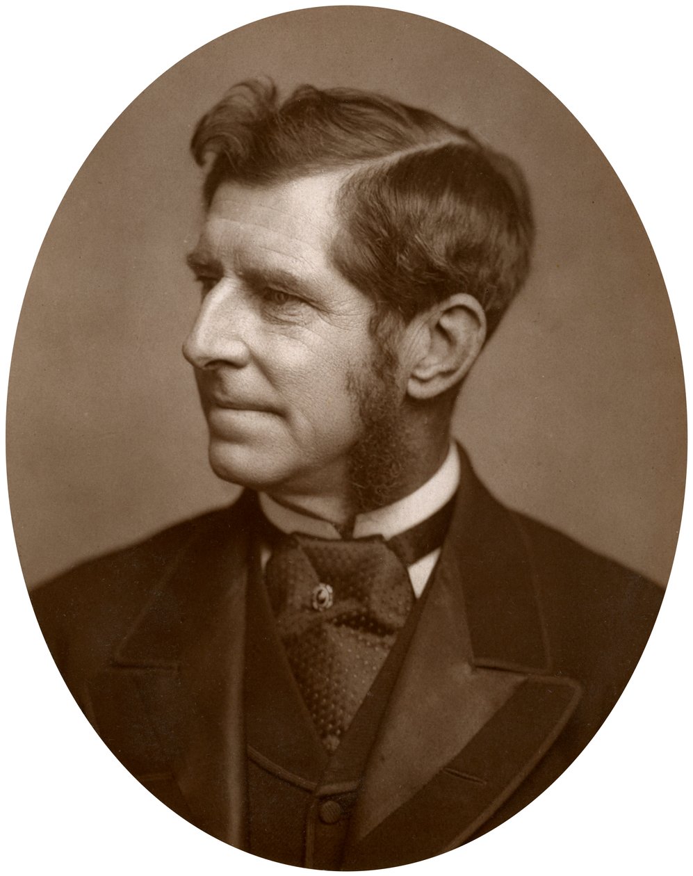 Vara-amiraali Sir John Edmund Commerell, KCB, VC, brittiläinen merivoimien upseeri, 1883. tekijältä Lock and Whitfield