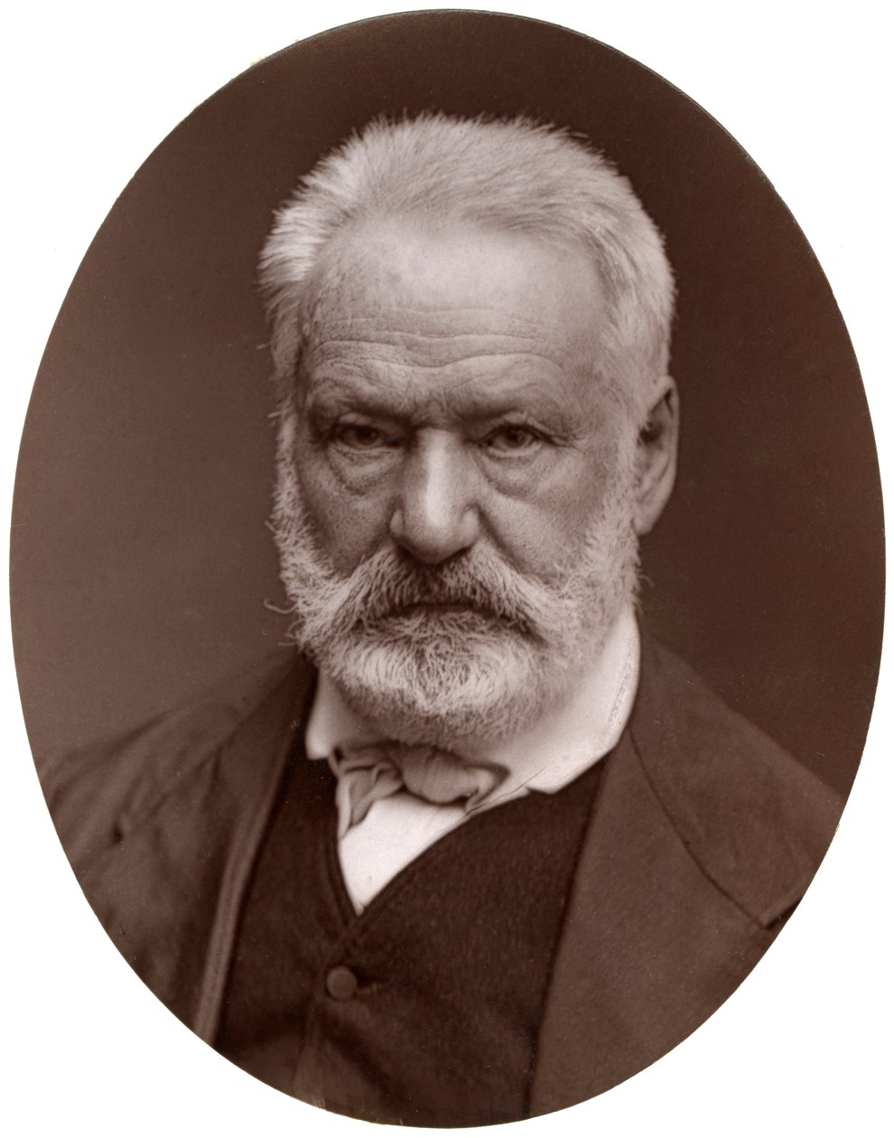 Victor Hugo, ranskalainen runoilija, näytelmäkirjailija ja kirjailija, 1877. tekijältä Lock and Whitfield