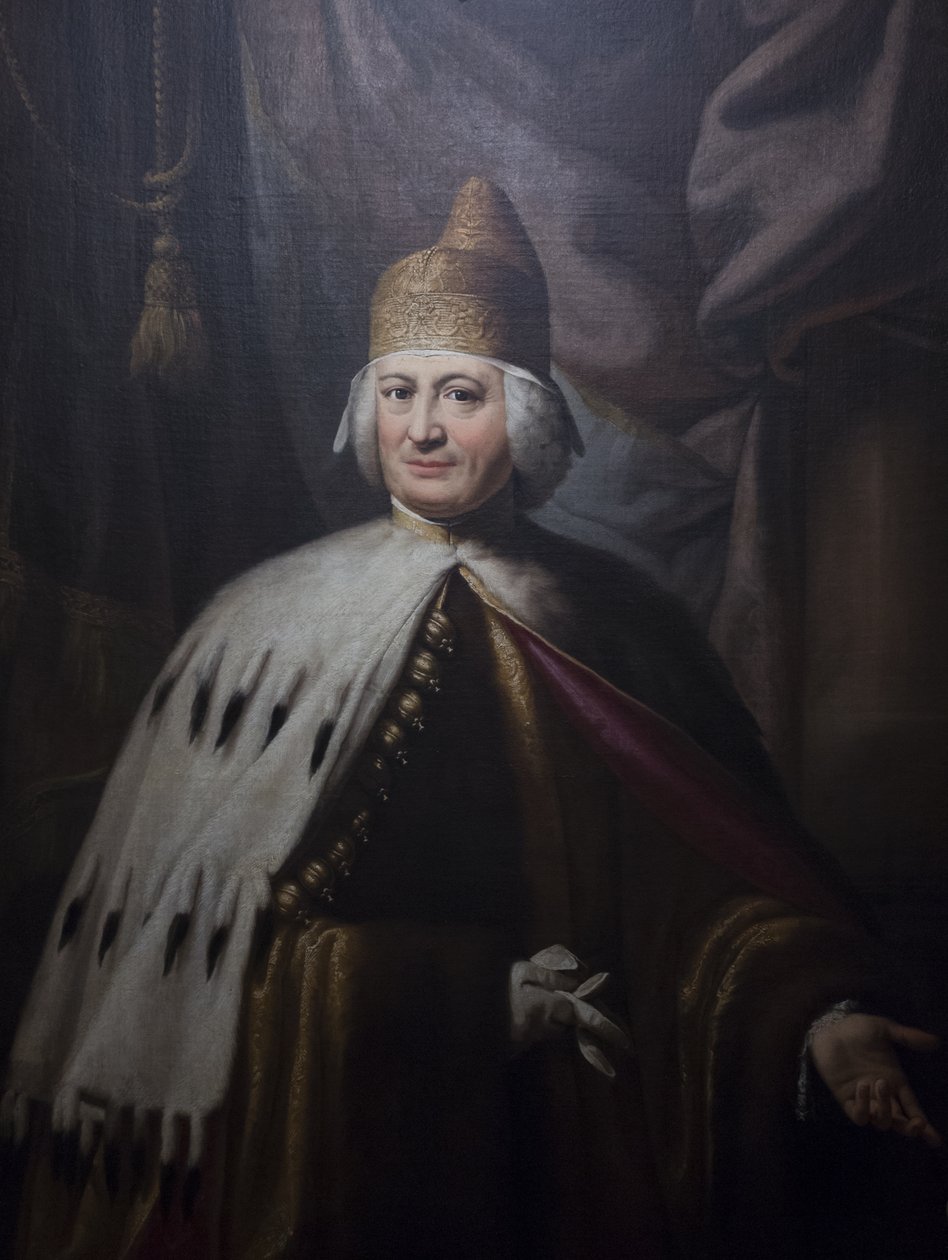 Ritratto del Doge Paolo Renier tekijältä Lodovico Gallina