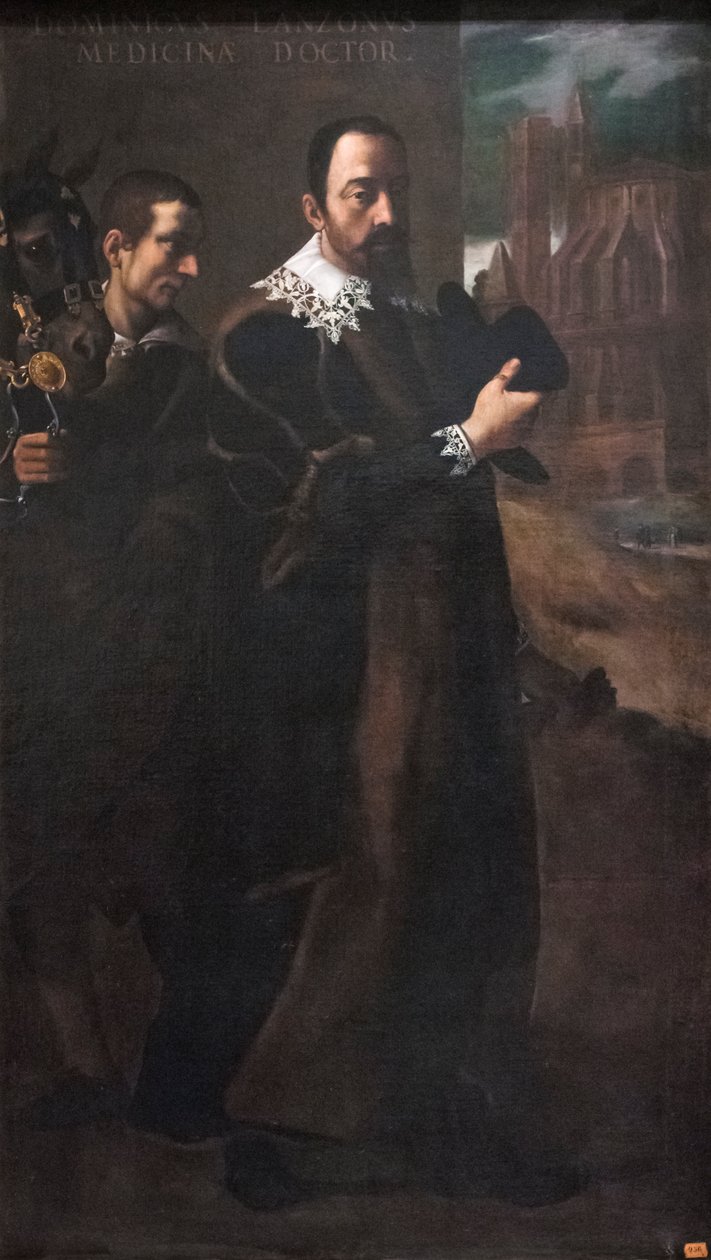 Domenico Lanzonin muotokuva (öljy kankaalle) tekijältä Lodovico (attr. to) Carracci