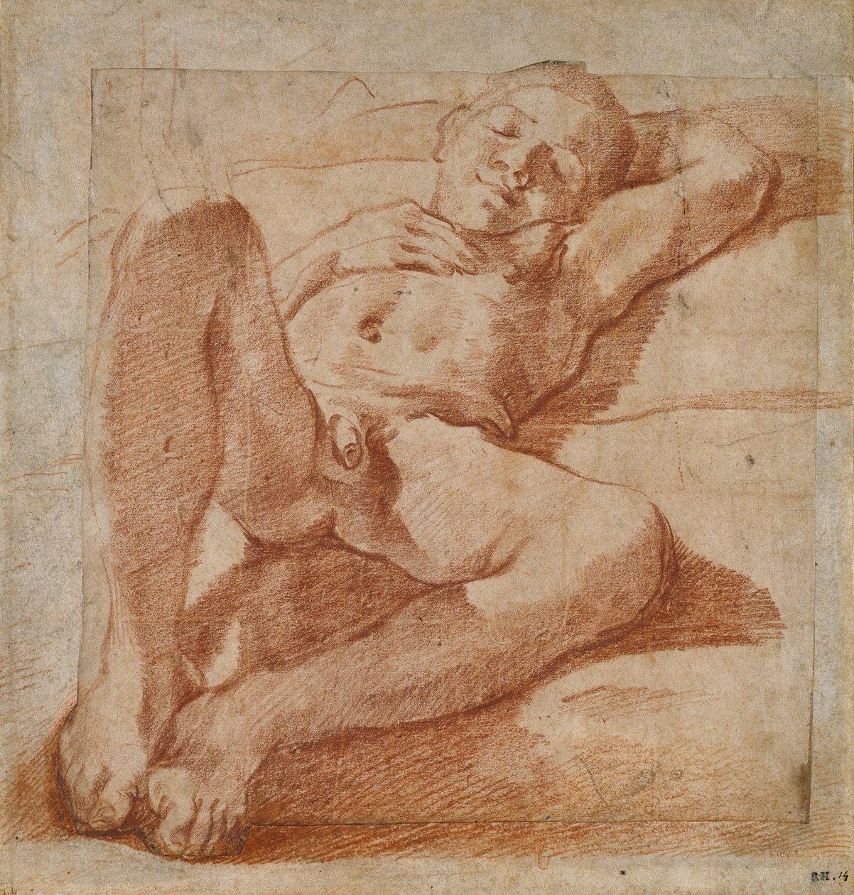 Tutkimus alaston pojasta, 1575-1619 tekijältä Lodovico Carracci