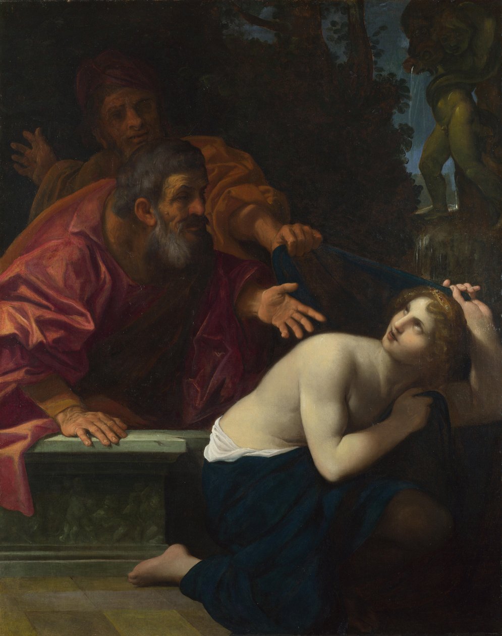 Susanna ja vanhimmat, 1616 tekijältä Lodovico Carracci