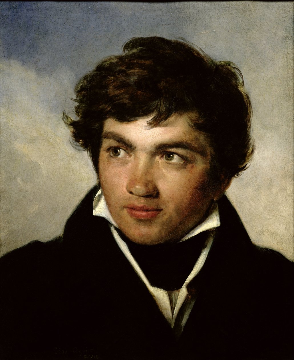Muotokuva Achille-Etna Michallonista (1796-1822) n. 1818-19 tekijältä Léon Cogniet