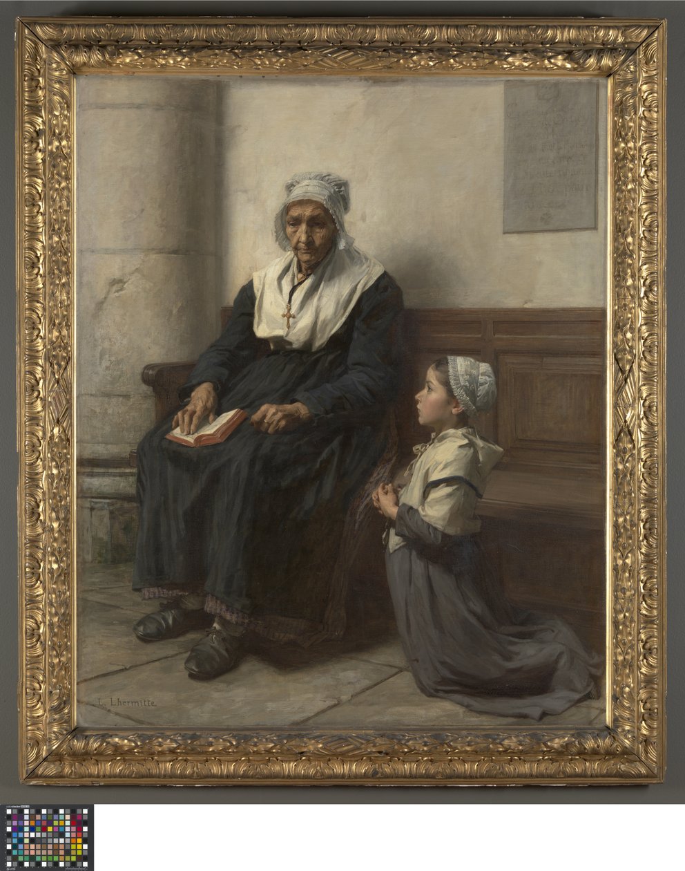 Isoäiti tekijältä Leon Augustin Lhermitte