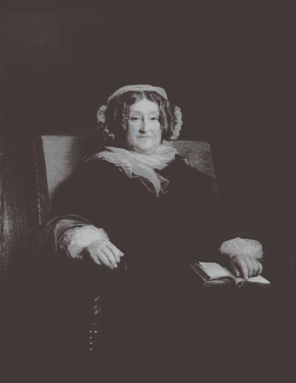 Madame Clicquotin muotokuva vuosina 1851–1860 tekijältä Léon Cogniet